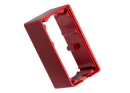 Servo case, aluminum (red-anodized) ( middle) (for 2255...