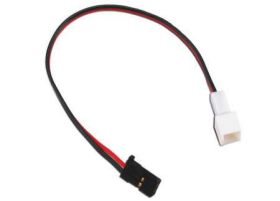 Adapter, Molex to Traxxas receiver ba ttery pack (for charging) (1)