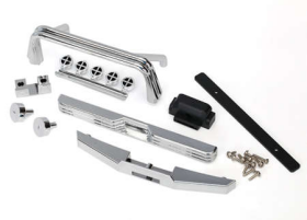 Body accessories kit, Bigfoot No. 1 (includes winch, front and rear bump ers, roll bar, light bar, engine deta