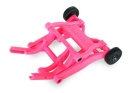 Wheelie bar, assembled (pink) (fits S tampede, Rustler,...