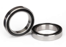Ball bearings, black rubber sealed (1 5x21x4mm) (2)