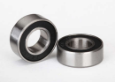 Ball bearings, black rubber sealed (7 x14x5mm) (2)