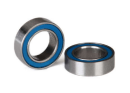 Ball bearings, blue rubber sealed (6x 10x3mm) (2)