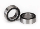 Ball bearings, black rubber sealed (5 x8x2.5mm) (2)