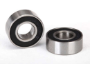 Ball bearings, black rubber sealed (6