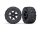 Tires & wheels, assembled, glued (2.8 ) (RXT black wheels, Talon Extreme t ires, foam inserts) (2) (TSM rated)