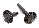 Output gears, center differential, ha rdened steel (2)