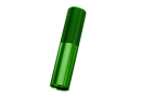 Body, GTX shock (aluminum, green-anod ized) (1)