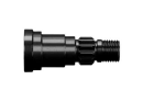 Stub axle, aluminum (black-anodized) (1) (use only with...
