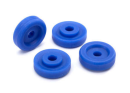 Wheel washers, blue (4)