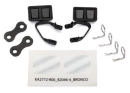 Mirrors, side, black (left & right)/ retainers (2)/...