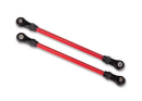Suspension links, front lower, red (2 ) (5x104mm, powder...