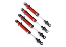 Shocks, GTS, aluminum (red-anodized) (assembled without...