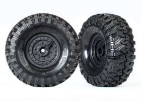 Tires and wheels, assembled, glued (T actical wheels, Canyon Trail 1.9 tire s) (2)