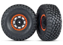 Tires and wheels, assembled, glued (D esert Racer wheels,...