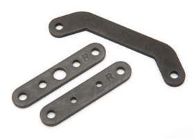 Bulkhead tie bar, rear, upper (1)/ lo wer front (1)/ lower rear (1) (steel)