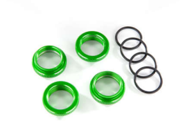 Spring retainer (adjuster), green-ano dized aluminum, GT-Maxx shocks (4) (a ssembled with o-ring)