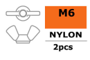 Revtec - Flügelmutter - M6 - Nylon - 2 St