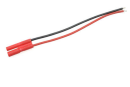 Revtec - Steckverbinder mit Kabel - 2.0mm - Goldkontakten - Buchse - 20AWG Silikon Kabel - 10cm - 1 St