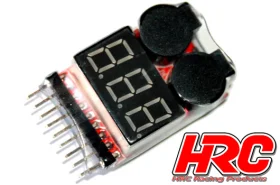 LiPo / LiFe / LiIon 1S-8S Lipo Guard, Monitor, Alarm