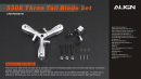 550E Three-Tail Blade Set