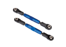 Camber links, front (TUBES blue-anodi zed, 7075-T6 aluminum, stronger than titanium) (83mm) (2)/ rod ends, rear
