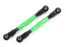 Toe links, front (TUBES green-anodize d, 7075-T6...