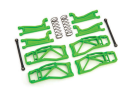 Suspension kit, WideMaxx, green (incl udes front &...