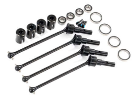 Driveshafts, steel constant-velocity (assembled), front or rear (4) (for u se with #8995 WideMaxx suspension kit