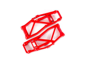 Suspension arms, lower, red (left and right, front or rear) (2) (for use w ith #8995 WideMaxx suspension kit)