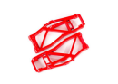 Suspension arms, lower, red (left and right, front or...