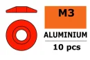 Revtec - Aluminium Unterlegscheibe - for M3...