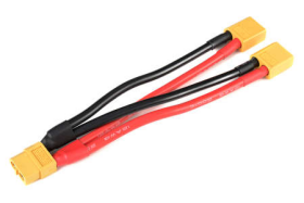 Revtec - Power V-Kabel - Parallel - XT-60 - 12AWG Silikon Kabel - 12cm - 1 St