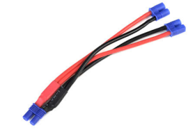 Revtec - Power V-Kabel - Parallel - EC-2 - 14AWG Silikon Kabel - 12cm - 1 St