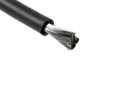 Revtec - Silikon Kabel - Powerflex PRO+ - Schwarz - 16AWG - 643/0.05 Stränge - AD 3.0mm - 1m