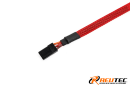 Revtec - Kabel-Schutzhülse - Geflochten - 6mm - Rot - 1m