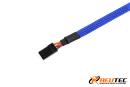 Revtec - Kabel-Schutzhülse - Geflochten - 14mm - Blau - 1m