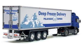 Tamiya 1:14 Kühl-Auflieger Deep Freeze Delivery Bausatz