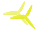 Plastic 3 Blade Propeller 82mm Tail Blade (YELLOW) -...