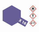X-16 Violett glänzend 10ml Acrylharzfarbe