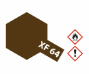 XF-64 Rotbraun matt 10ml Acryl (VE6) Acrylharzfarbe