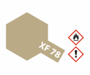 XF-78 Holzdeck Hellbraun matt 10ml Acrylharzfarbe