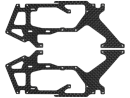 CNC Karbon Seitenplatten (für 230S452) - Blade 230 S