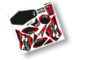 Body-Stickers CROSS/MONO-Bikes «RED» 10...