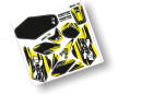 Body-Stickers CROSS/MONO-Bikes «YELLOW» 10...
