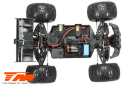 Monstertruck E5 HX 1:10 4WD 2-3S 4400KV brushless RTR schwarz/blau