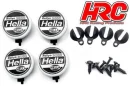 Lichtset 1:10 oder Monster Truck LED Hella Cover 4x (Ohne...