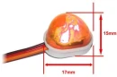 Lichtset 1:10 TC/Drift LED JR Stecker Einzeln Dach...