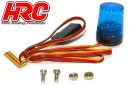 Lichtset 1:10 TC- LED JR Stecker Einzeln Dach Blinklicht...