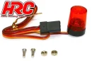 Lichtset 1:10 TC- LED JR Stecker Einzeln Dach Blinklicht...